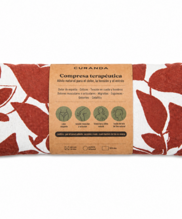 compresa terapéutica almohadilla semillas