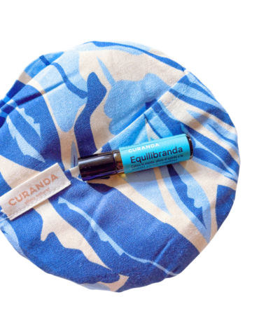 Dúo Calma & Equilibrio – Compresa Terapéutica Redonda + Roll On Equilibranda